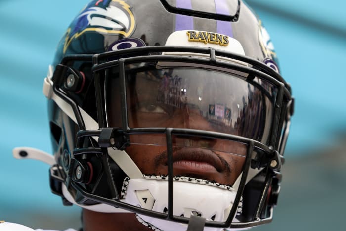 The Ravens placed the nonexclusive franchise tag on Lamar Jackson.